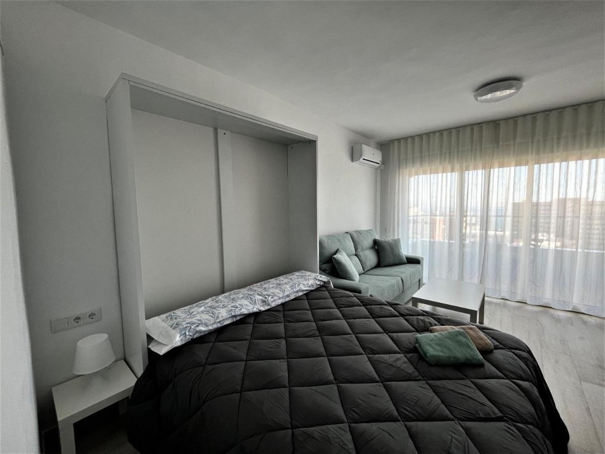 Ver853 - Estudio Con Terraza Vistas Al Mar, Piscina, Playa, Centro Torremolinos Kültér fotó