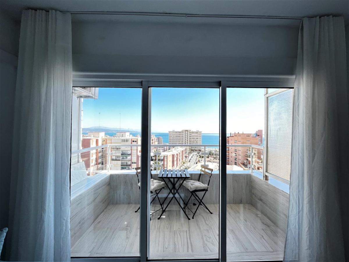 Ver853 - Estudio Con Terraza Vistas Al Mar, Piscina, Playa, Centro Torremolinos Kültér fotó